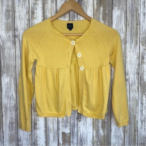 Mini Boden Other - Mini Boden Yellow Cardigan  9/10Y
